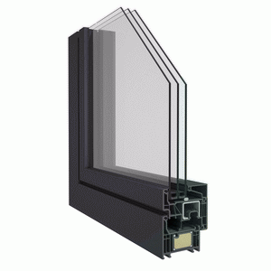 PVC stolarija - presek